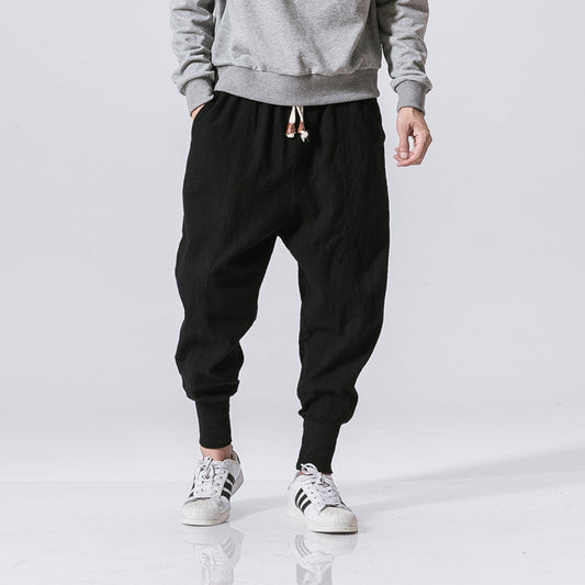 Harem Pants Men Streetwear Casual Joggers