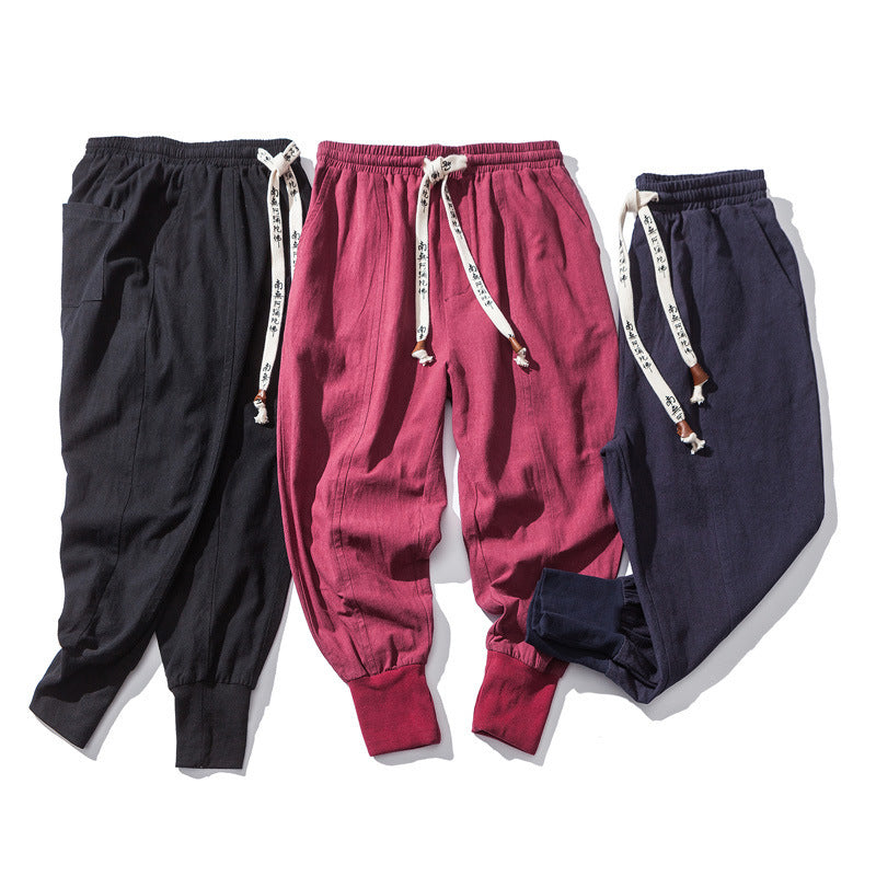 Harem Pants Men Streetwear Casual Joggers