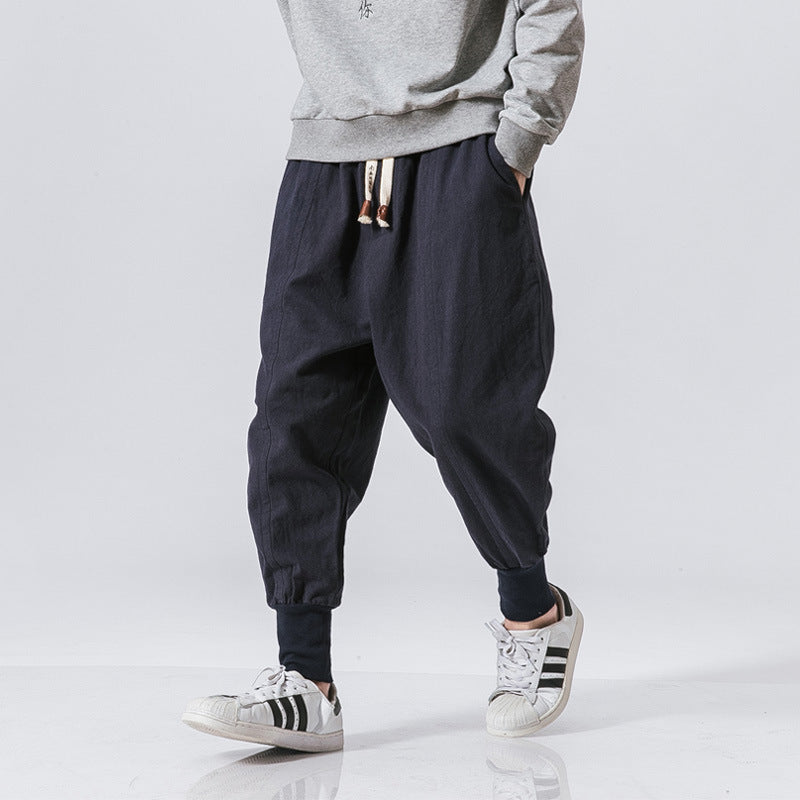 Harem Pants Men Streetwear Casual Joggers