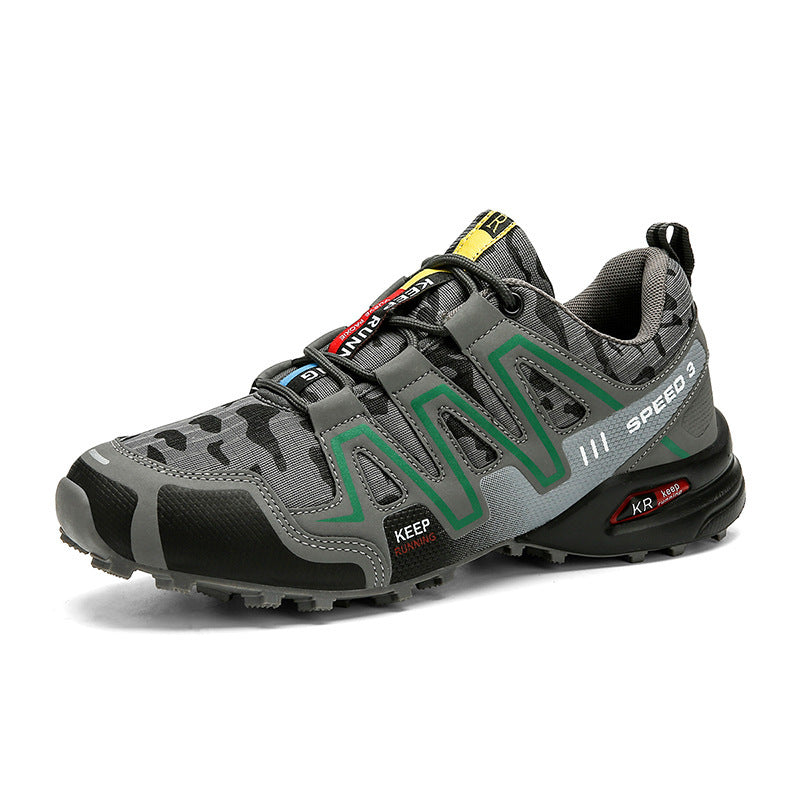 Homens caminhadas sapatos de escalada masculino sapatos esportivos segurança de trabalho dedo do pé tático antiderrapante durável tênis de trekking calçados masculinos