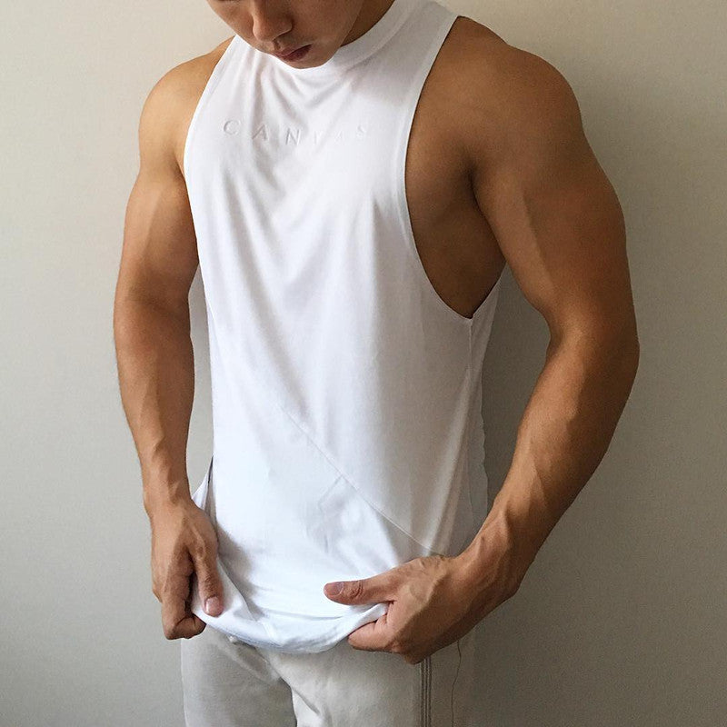 Loose sleeveless quick-drying undershirt