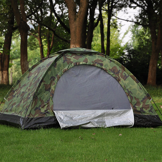 Tenda de camuflagem dupla Barraca de lazer Barraca de acampamento ao ar livre