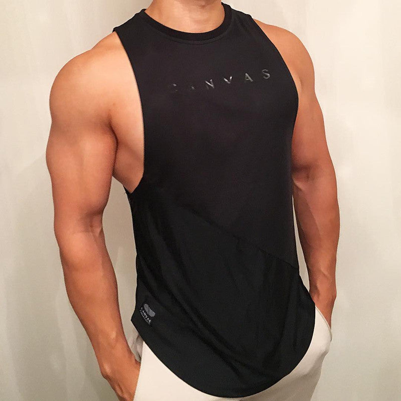 Loose sleeveless quick-drying undershirt