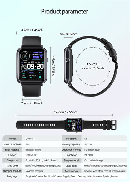 U-Smart waterproof watch