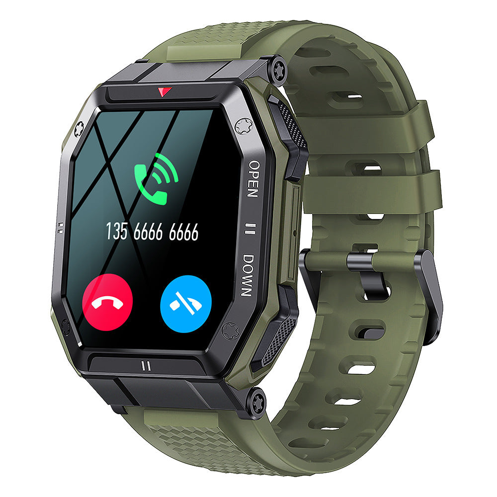 B-K55 Smart Watch Bluetooth Chamando Esportes Monitoramento de Pressão Arterial Frequência Cardíaca