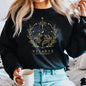 European And American Letters Graphic Print Crew Neck Pullover