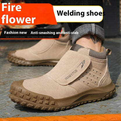 Four Seasons Lightweight Welder Labor Protection Shoes